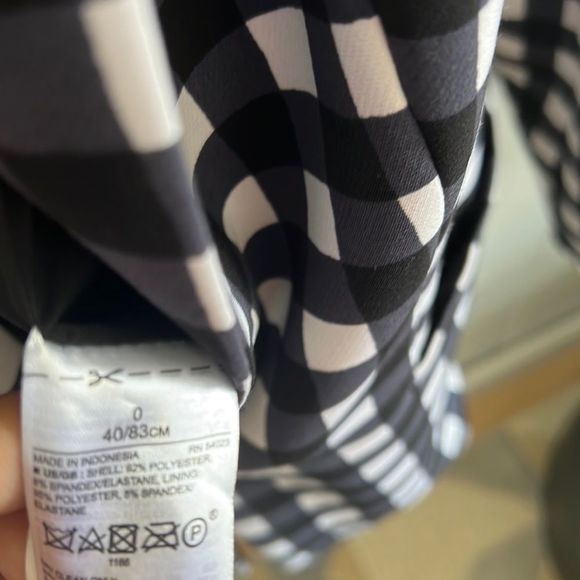 Banana Republic Checks / Checkered Blazer - Blue, white and black - Picture 5 of 6